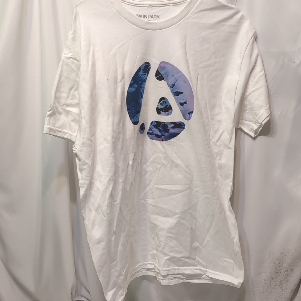 Linkin Park 2025 World Tour White Graphic T-Shirt Size Medium NWOT